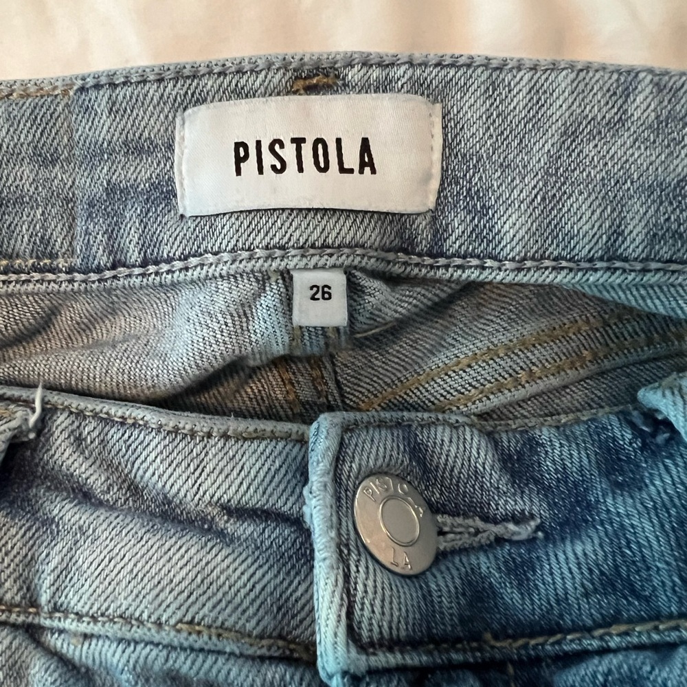 Pistola Faded Blue Denim Jeans